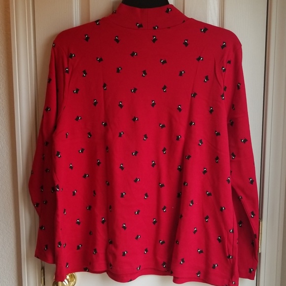 NWT ST JOHNS BAY (SJB) RED SCOTTIE DOG TUR… - Picture 5 of 5